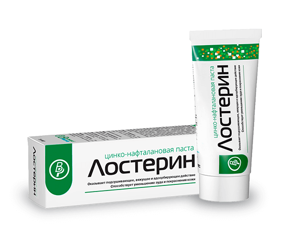 Паста Лостерин цинко-нафталановая